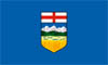Procinzflagge von Alberta, Canada